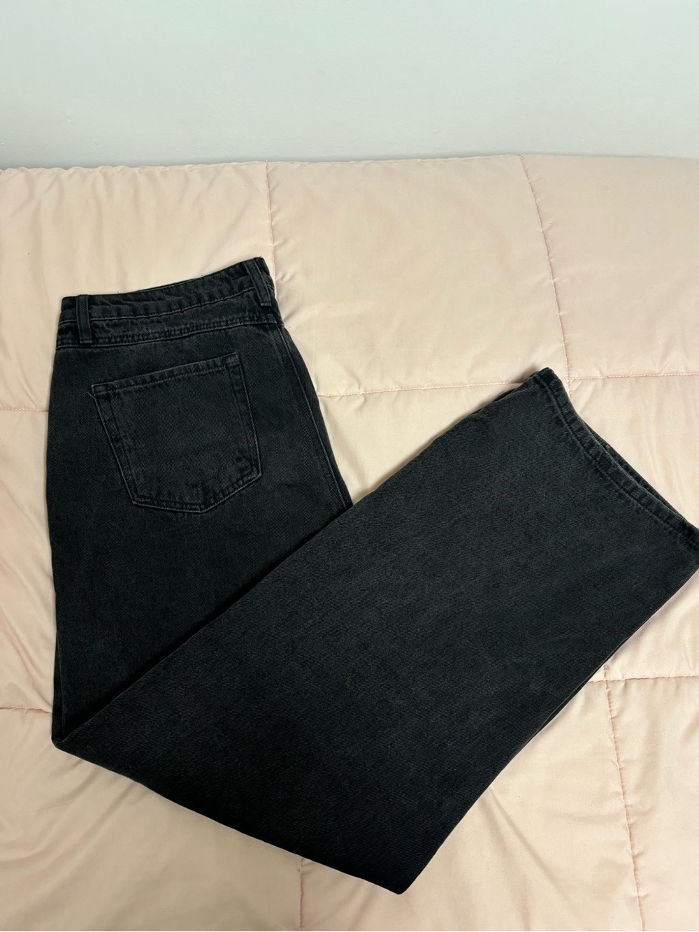 Black High-Rise Straight Women's Jeans